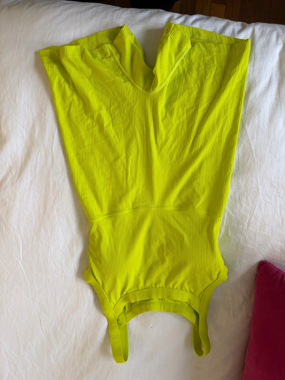 Paragon cloud rib sculptseam women’s Neon Yellow shortsuit